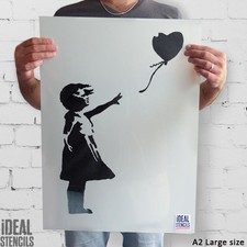 Banksy Ballon Girl Schablone