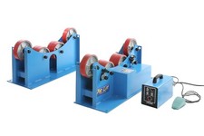 3t Schweißdrehvorrichtung Rollenböcke elektrische Drehzahlregulierung W1854