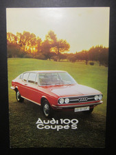 Audi 100 Coupe S Prospekt 