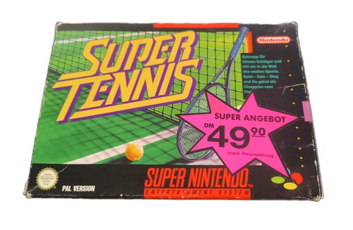 Super tennis snes ovp zustand - snes,