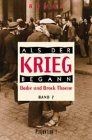Als der krieg begann - band, 2