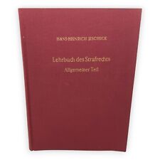 Lehrbuch des Strafrechts