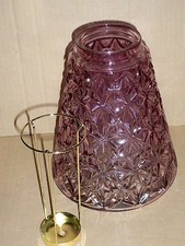  Windlicht Altrosa Glas