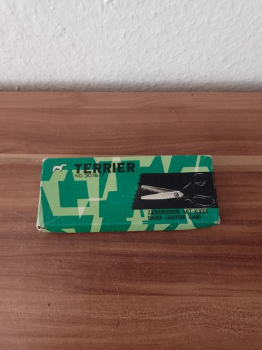Vintage terrier zackenschere - vintage,