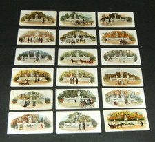 18 Kaufmannsbilder: Cacao Sarotti 1900 Serie-Denkmäler i.d.Siegesallee zu Berlin