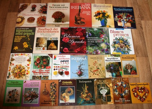 Bücher blumenschmuck - 25,