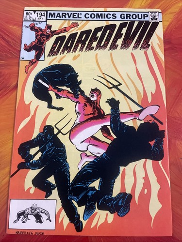 Daredevil 194 marvel comic - marvel,