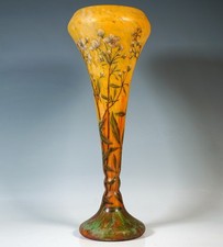 VASE DAUM NANCY CAMEO POMMIER