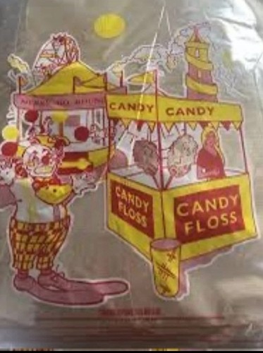 Zuckerwatte beutel kirmes - zuckerwatte,
