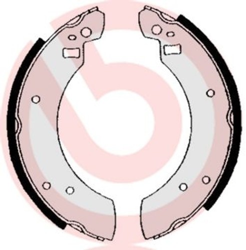 Brembo bremsbackensatz hinten - bremsbackensatz,