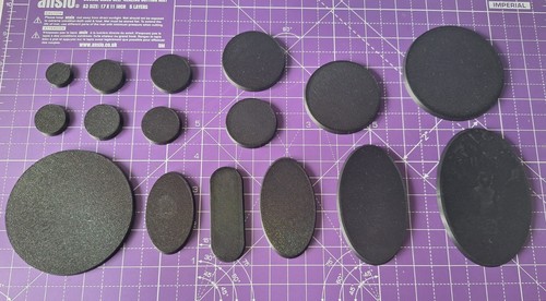 Tabletop rund ovalbases - tabletop,