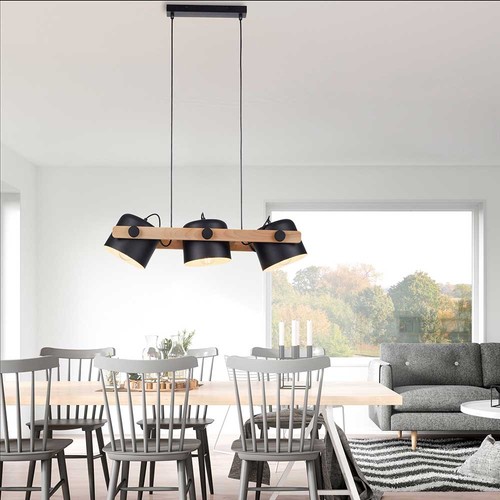 Pendelleuchte cup holz natur - cup,
