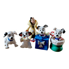 5x 101 Dalmatiner Figuren MC Donalds - Walt Disney Hunde + Cruella Sammlung