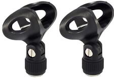 2 x Mikrofon-Halter MH-1 Mikrofon-Klammer Mikrofon-Klemme für Standardmikrofone