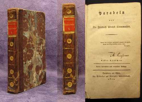 Krummacher parabeln - krummacher,