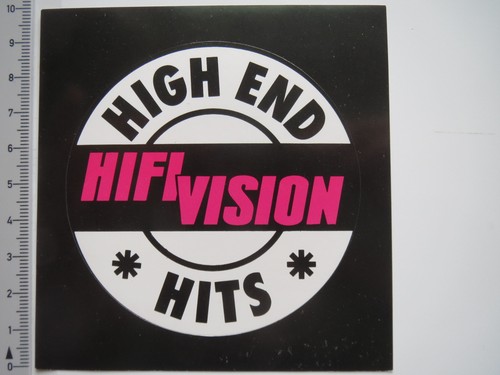 Aufkleber sticker hifi vision - sticker,