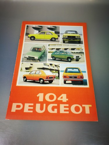 Peugeot 104 prospekt - 104,