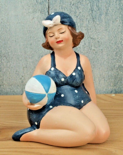Mollige deko figur - figur, badenixe
