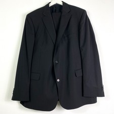 Eduard Dressler Anzug Sakko Anzughose Gr.28 Herren Schwarz Elegant Business