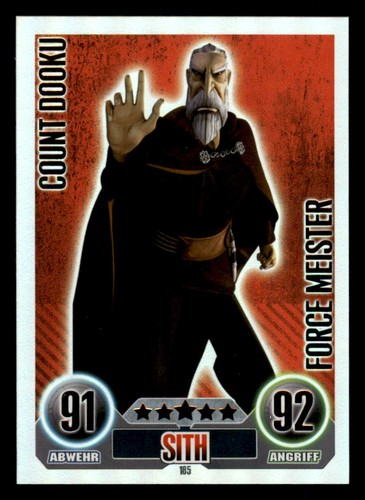 Count dooku force attax - force, star