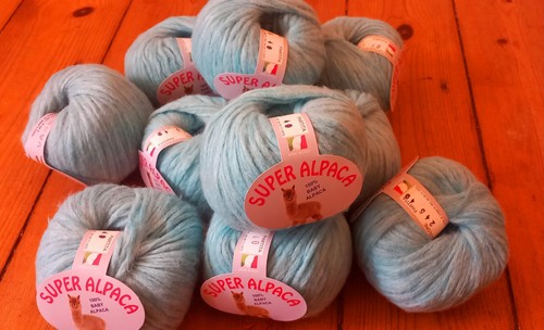 Neu wolle 100 baby alpaka - 100%,