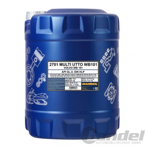 10l mannol getriebe - 10l, getriebe-Öl
