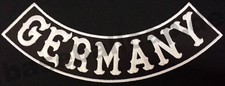 Siderocker GERMANY Aufnäher Rückenschleife Rückenpatch BIKER ROCKER 3