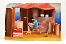 Vintage Wasser Farbe Malerei