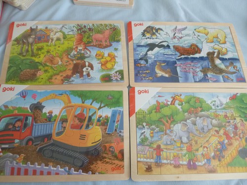 Einlege puzzle - einlege, -puzzle
