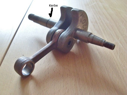 Kurbelwelle dolmar 116si - kurbelwelle,