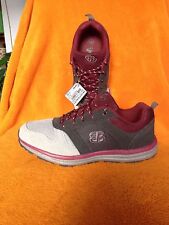 ★Brutting" Schuhe Echtleder/Textil, Bordeaux/Schwarz/Grau / Gr.36 /23cm/ TOP★Neu
