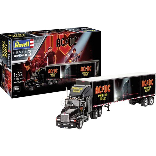 Revell 07731 tour truck - revell, ac/dc