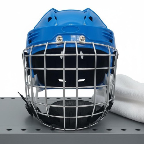 Eishockeyhelm mit gitter - eishockeyhelm,