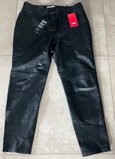 NEU! HEINE Lederhose Reg.€199,- Lammleder Lammnappa Nappaleder Gummibund L 40