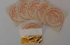 12 x Blattgold essbar 24 Karat