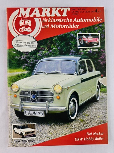 Oldtimer markt heft - markt,