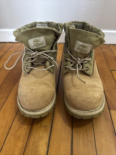 Timberlands green canvas and - timberlands,