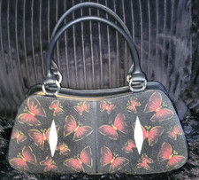 Rochenleder handtasche - rochenleder,,