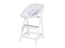 roba 2-in-1 Treppenhochstuhl Born Up Zickzack  mit Sitzverkleinerer - B-Ware