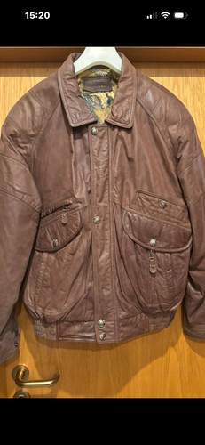 Trapper vintage lederjacke - vintage,