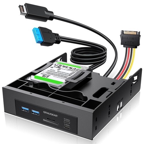 Graugear frontpanel - graugear, 5,25“