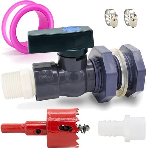 Regentonne set zapfhahn pvc - set,