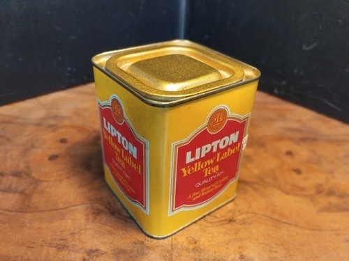 Vintage lipton yellow label - yellow,