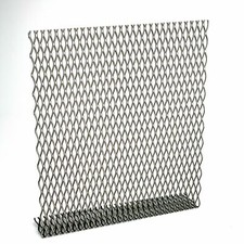 Edelstahl blank Streckmetall