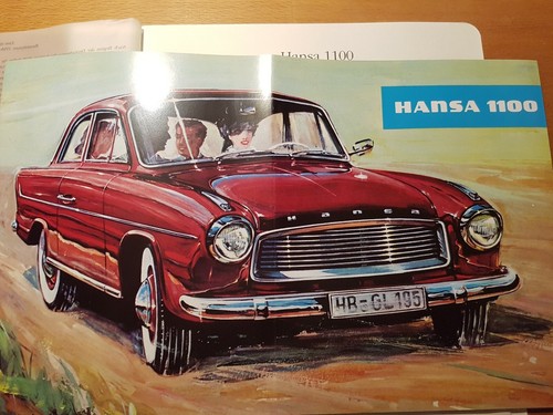 Borgward hansa 1100 archiv - hansa,