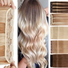 Ein Tressen Echthaar Clip in