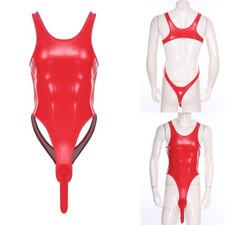 Herren Wetlook Body Lack Leder