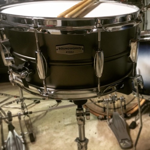 Tama soundworks steel snare - tama,