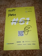 WEC 6h of Spa  #61  signierte Iron Lynx Autogrammkarte