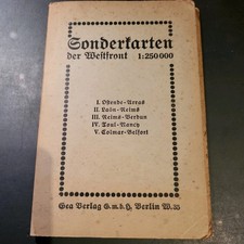Militärische Karten von der Westfront 1914-1918, Gea Verlag Berlin